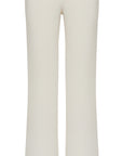 YAYING Cream Straight-Leg Trousers