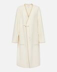 EP YAYING Double-Faced Wool Overcoat