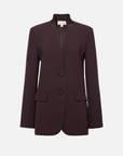 EP YAYING Wool Collarless Blazer EGKAW1138AP