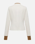 EP YAYING Contrast Double-Faced Wool Coat EGKIA1309AM