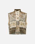 EP YAYING Mulberry Silk Printed Vest EGKAS1010AG