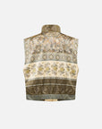 EP YAYING Mulberry Silk Printed Vest EGKAS1010AG