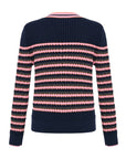 YAYING Striped Knit Cardigan