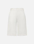 EP YAYING High-Waisted Straight-Leg Shorts