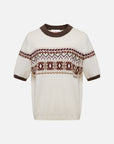 EP YAYING Yak Wool Blend T-Shirt EGKIR9527AW