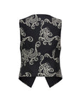 EP YAYING Black Patterned Vest
