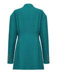 YAYING Teal Tailored Blazer