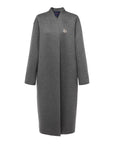 EP YAYING Blue Label Chinese Style Cashmere Coat