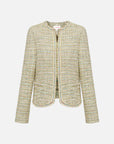 EP YAYING Tweed Jacket Cropped Coat EGKPC1242AG