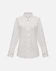 EP YAYING Chinese Style Neo-Chinese Slim-Fit Cotton Shirt