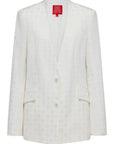 YAYING White Structured Blazer