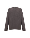 EP YAYING Heather Colorful-Dot Bow Cashmere Knit Top