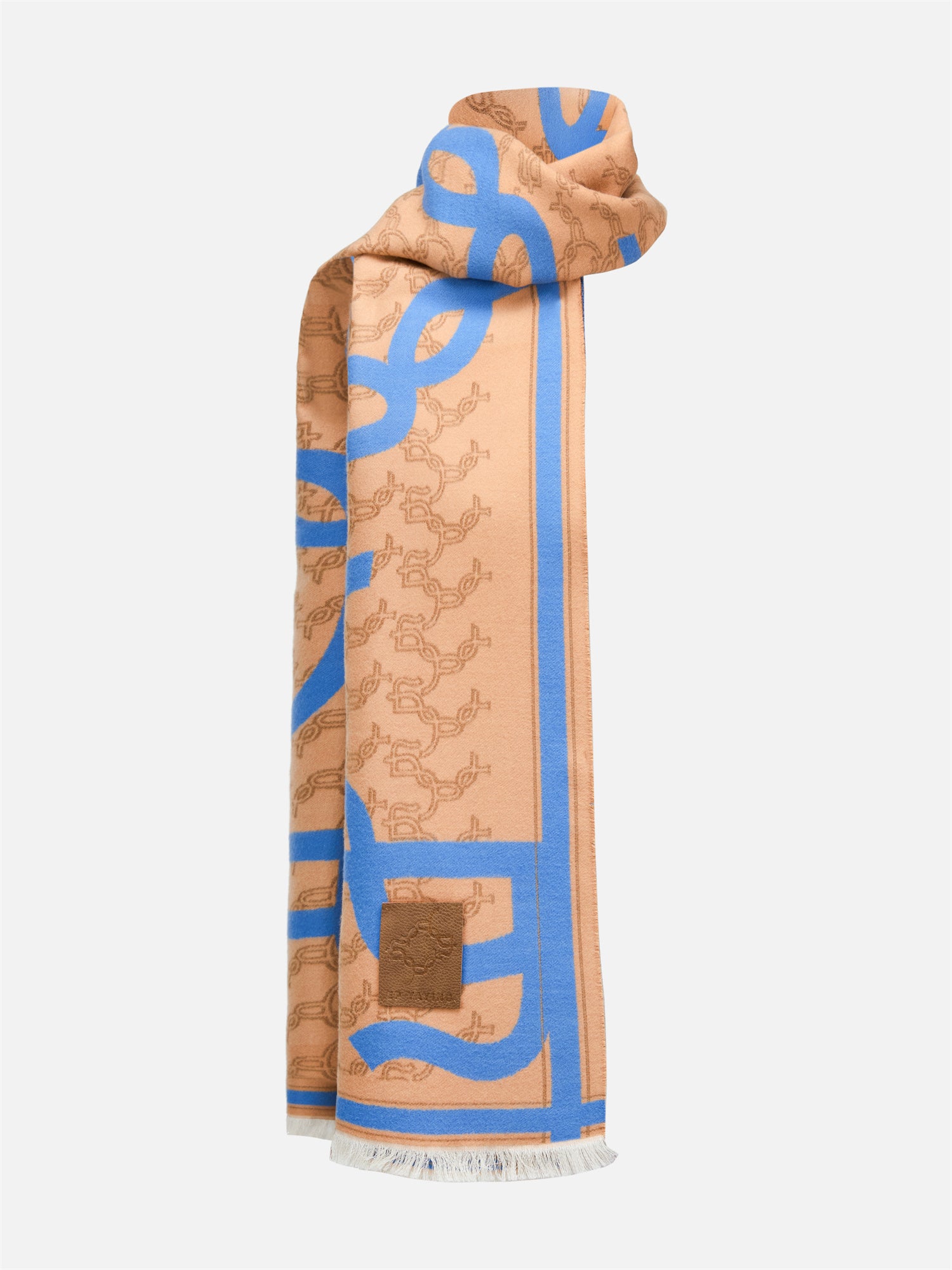 EP YAYING Double-Sided Silk Velvet Scarf