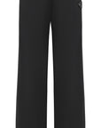 YAYING Black Slim Fit Pants