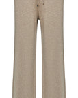 YAYING High-waisted Knit Straight Leg Pants