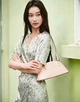 EP YAYING Silk Printed Tea Dress EGJES4613AG