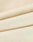 YAYING Beige Contrast Trim Coat