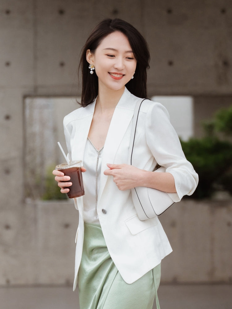 EP YAYING  Slim Waist Blazer