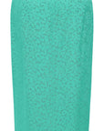 YAYING Green Slim Fit Skirt