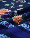 EP YAYING Auspicious Wealth Print Long Scarf
