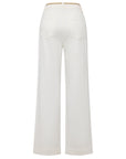 EP YAYING Lyocell High-Waist Relaxed Wide-Leg Trousers