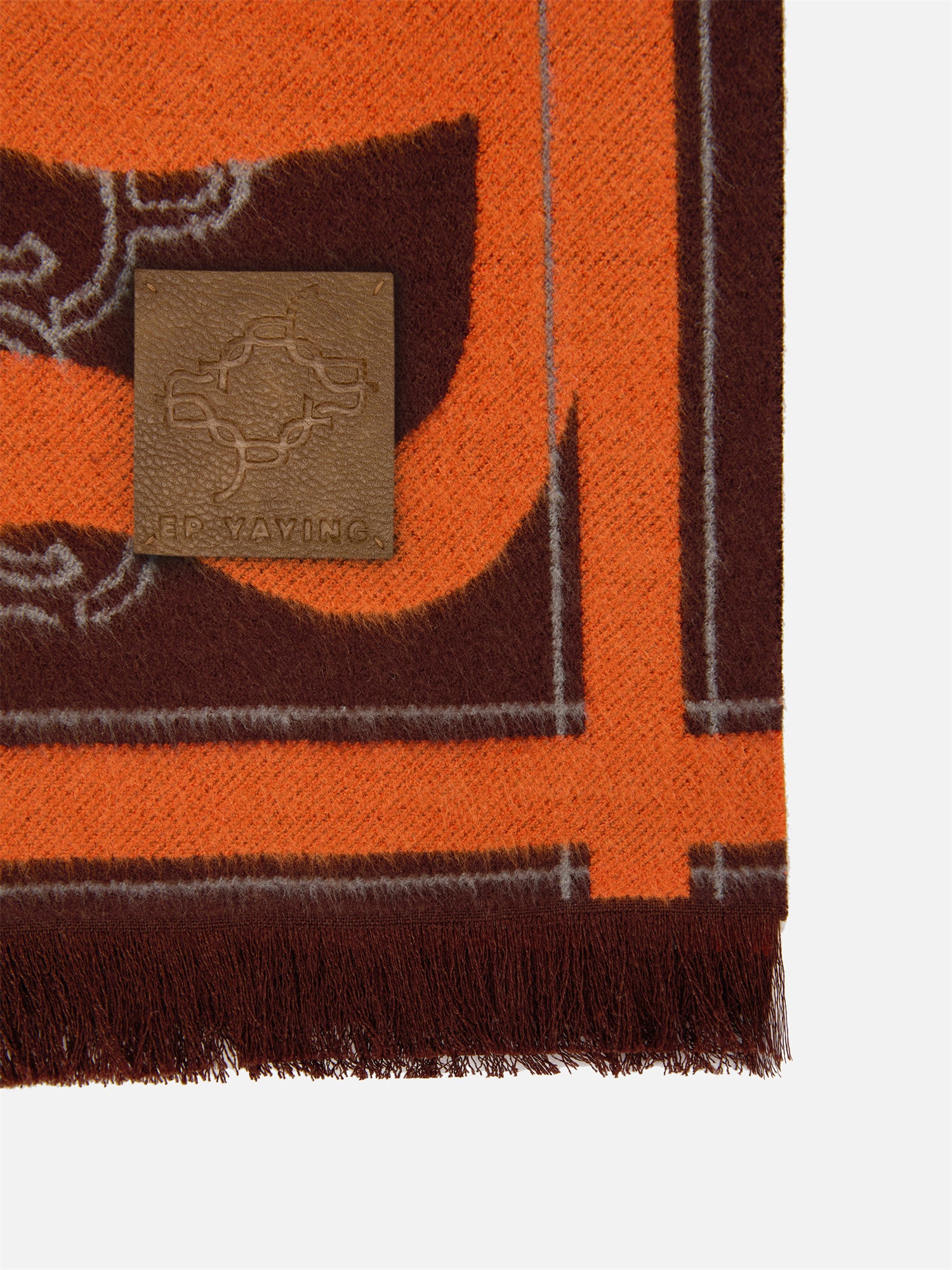 EP YAYING Double-Sided Silk Velvet Scarf