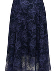 YAYING Navy Lace Skirt