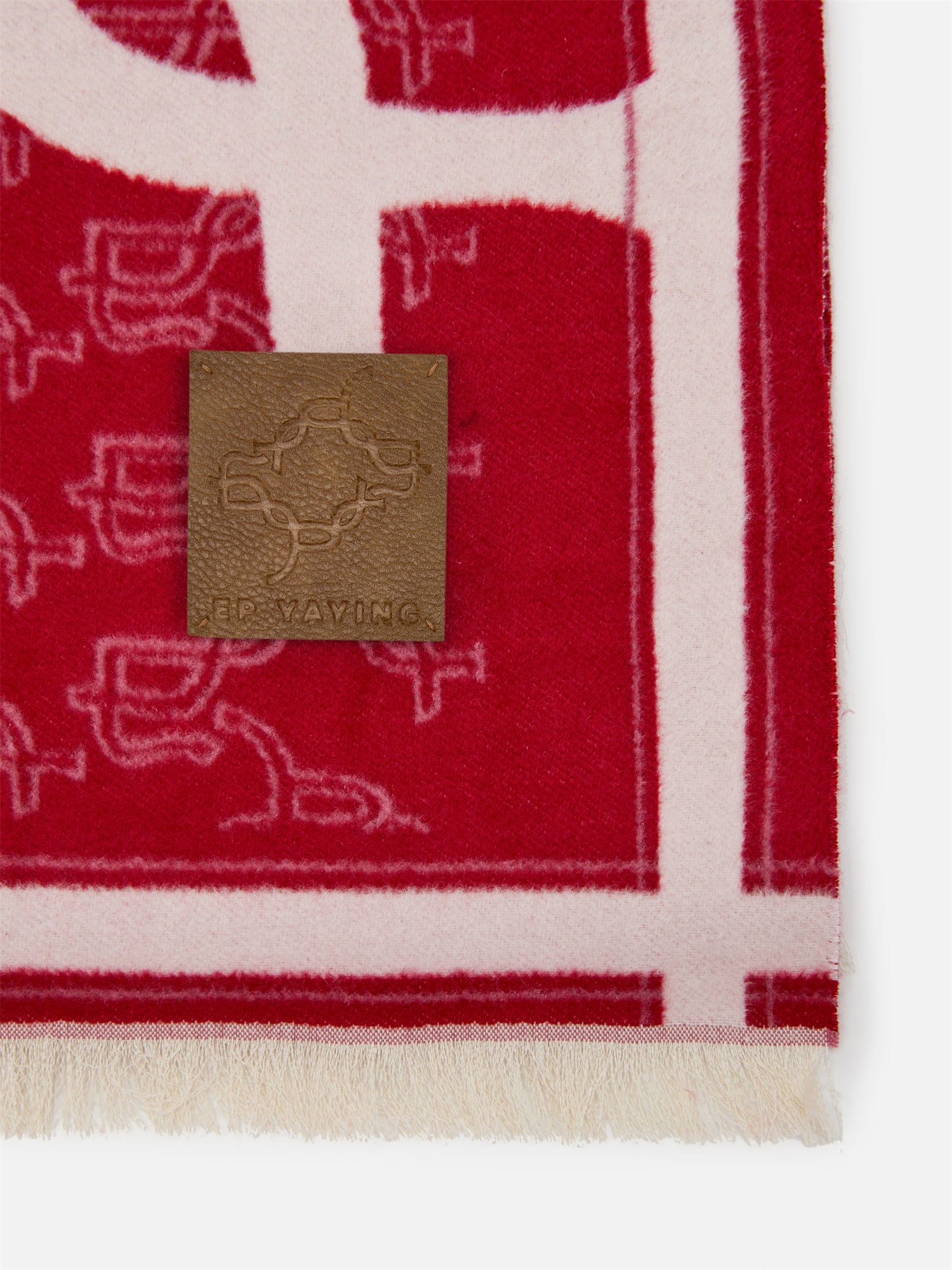 EP YAYING Double-Sided Silk Velvet Scarf