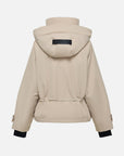 EP YAYING Waist-Cinched Lightweight Goose Down Coat EGKIAY108AE