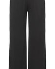 YAYING Black Straight-Leg Pants