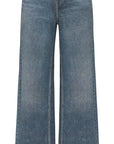 YAYING Retro Imitation Denim Straight Pants