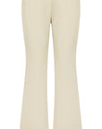 YAYING Silk Slim Flared Pants