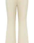 YAYING Silk Slim Flared Pants