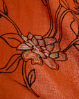 EP YAYING India Co-Creation Embroidered Cashmere Scarf Shawl