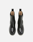 EP YAYING Ethnic Style Buckle Detail Thick-Soled Chelsea Boots