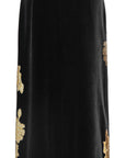 YAYING Velvet Embroidered Skirt
