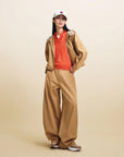 EP YAYING Soft‑Touch Cotton Oversized Hooded Casual Jacket EGLIC1312A