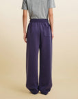EP YAYING Curved Leg Wide Trousers