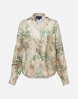 EP YAYING Chinese Style Silk Shirt