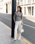 EP YAYING Sheep Wool Knitted Sweater