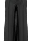 YAYING Fashion Wide-Leg Leather Pants