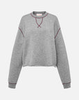 EP YAYING Knitted Sweatshirt Pullover