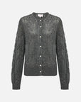 EP YAYING Mohair Knitted Cardigan