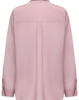 YAYING Mulberry Silk Lapel Shirt EPKAS2101AF