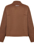 YAYING Silk-Wool-Cashmere Mandarin-Collar Reversible Coat