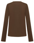 YAYING Wool-Blend Long-Sleeve T-Shirt EPKAA5501AK