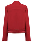 YAYING Wool Cashmere Boxy Elegant Coat