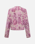 EP YAYING Velvet Peony Jacket