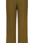 EP YAYING Brown Pleated Trousers