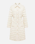 EP YAYING Long spliced down jacket
